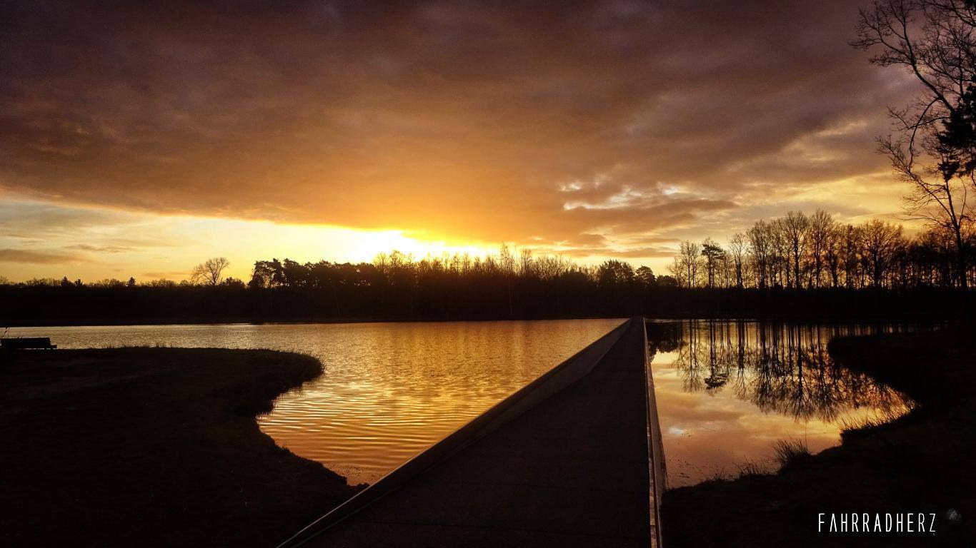 Tour Belgien Fietsen door het water