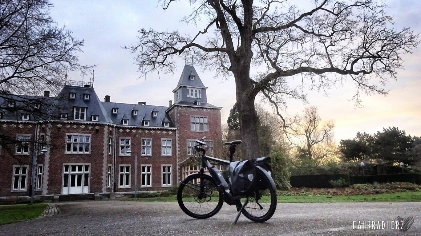 Tour Belgien Fietsen door het water