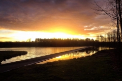 Tour Belgien Fietsen door het water