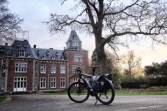 Tour Belgien Fietsen door het water