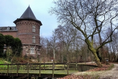 Tour Belgien Fietsen door het water