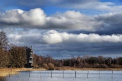 Tour Belgien Fietsen door het water