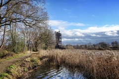 Tour Belgien Fietsen door het water